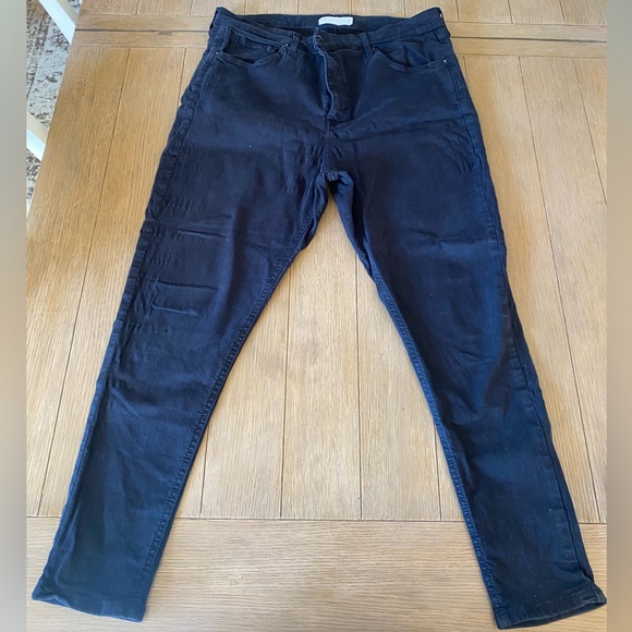 Topshop Jamie black jean pant - Picture 1 of 5